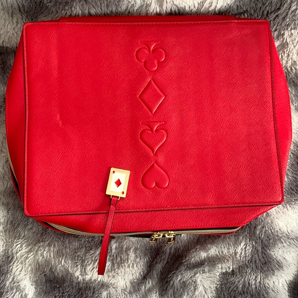 Estée Lauder red Christmas Collection bag